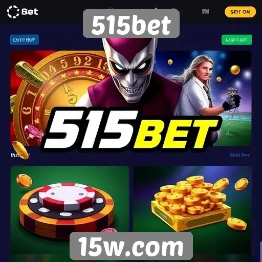 515bet oferece variedade de jogos de cassino online