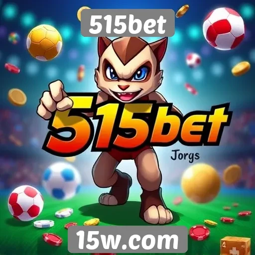 A variedade de jogos disponíveis na 515bet